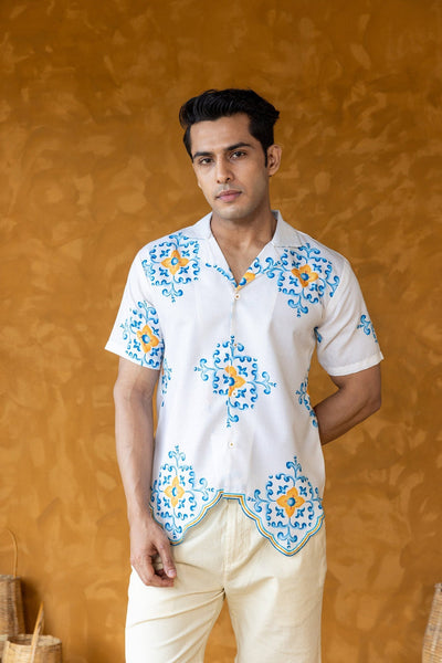 Azure Designer Couple Set