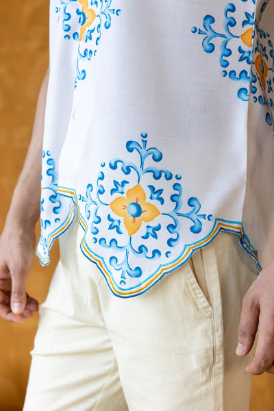 Azure Designer Couple Set